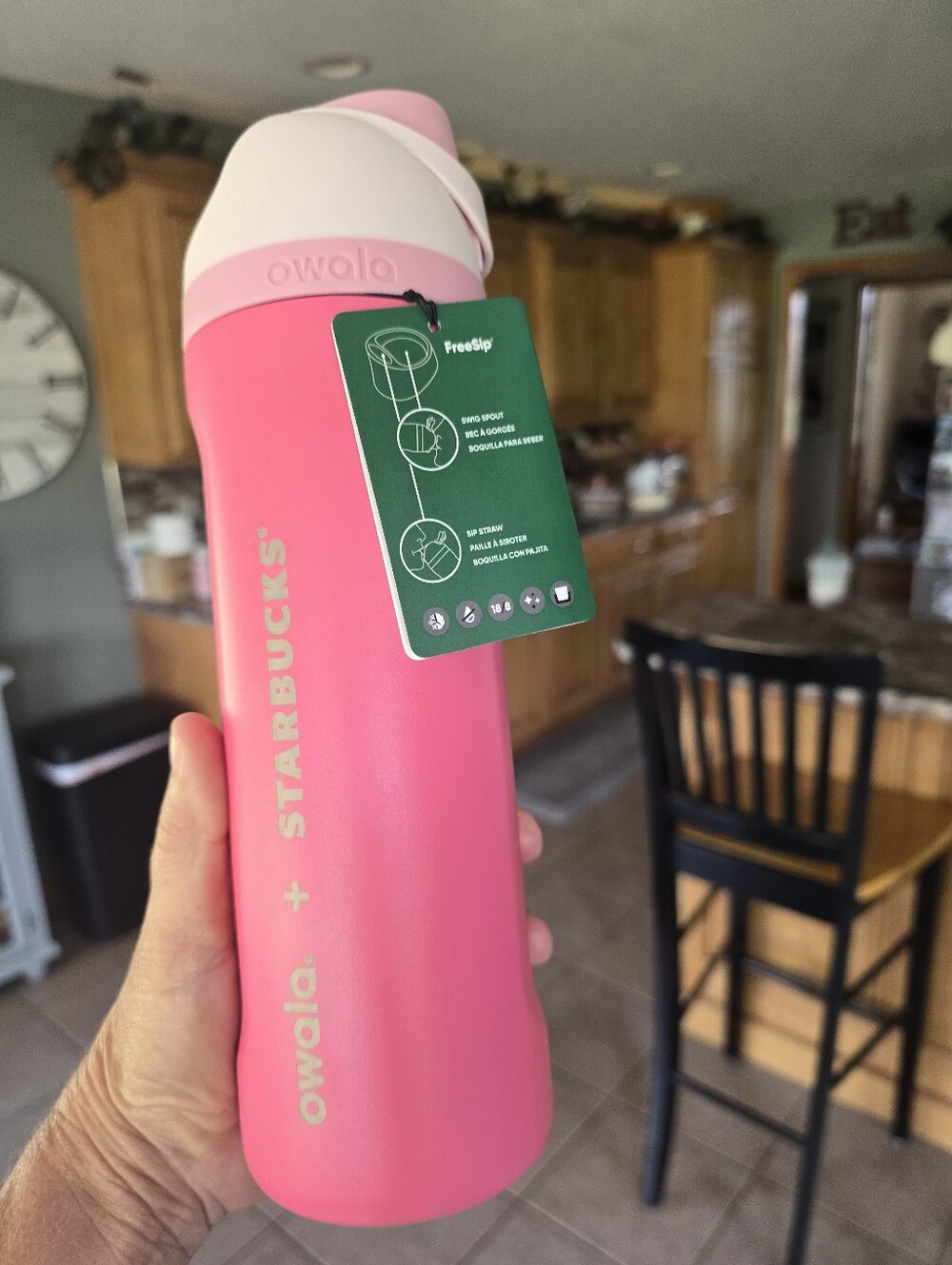 Starbucks Owala 24 Oz Free Sip New